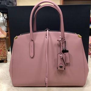 COACH 1941 COOPER CARRYALL GLOVE TANNED LEATHER BAG IN DUSTY ROSE